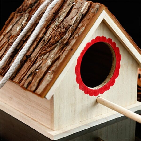 Bird House Bird Nest Outdoor Tree Parrot Breeding Box - Image 2