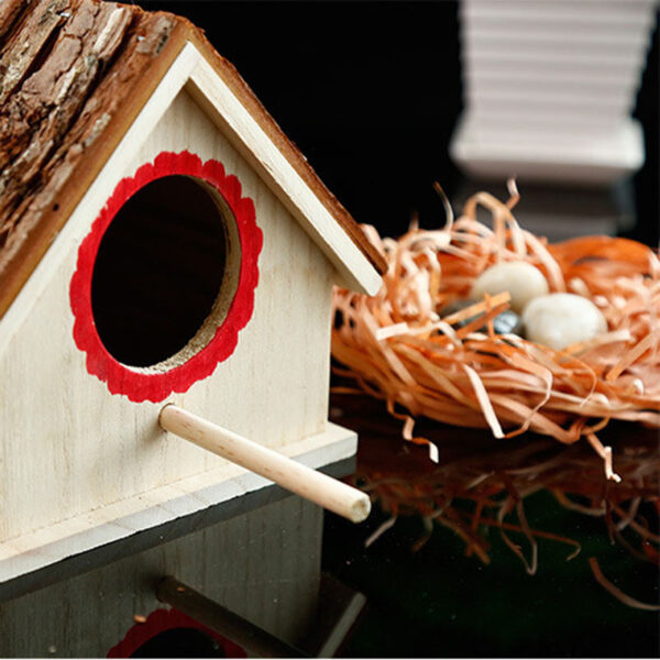 Bird House Bird Nest Outdoor Tree Parrot Breeding Box - Image 5