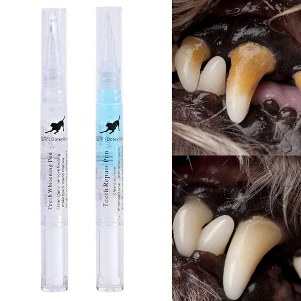 Pet Teeth Repairing Kit For Dog Cat Teeth Cleaning Pen Kit - Image 4