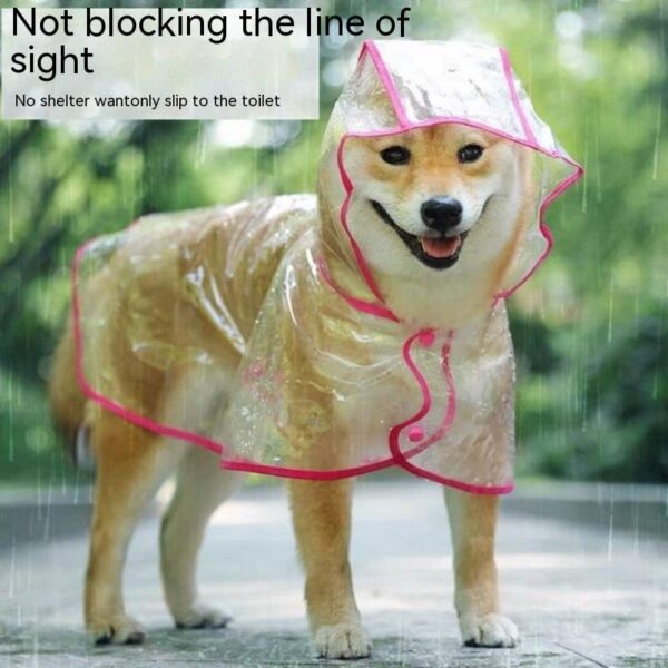 Pet Raincoat Dog Small Dog - Image 5