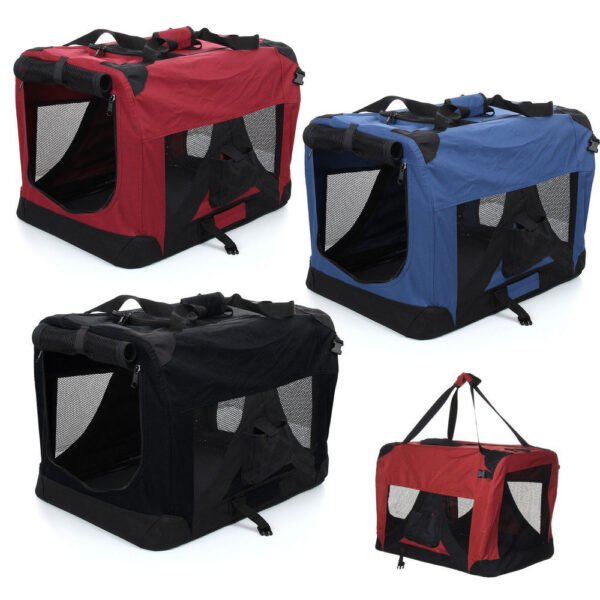 Outdoor Foldable Dog Cage Pack Pet Portable Backpack - Image 3