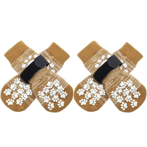Dog Medium-sized Dog Waterproof Anti-drop Warm Indoor Pet Ankle Sock - Image 3