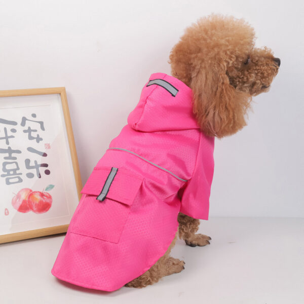 Dog Raincoat Reflective Waterproof Snowproof Pet Coat For Small Puppy Cats Raincoat Pets Supplies - Image 7