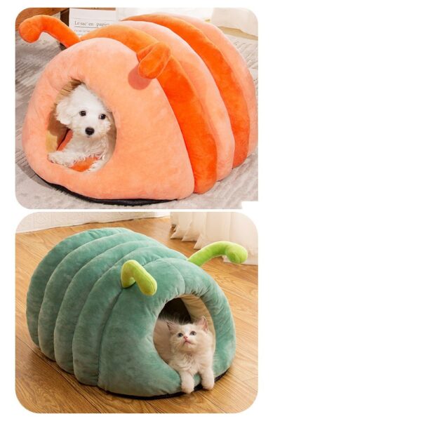 Plush Pet Bed Winter Warm - Image 5