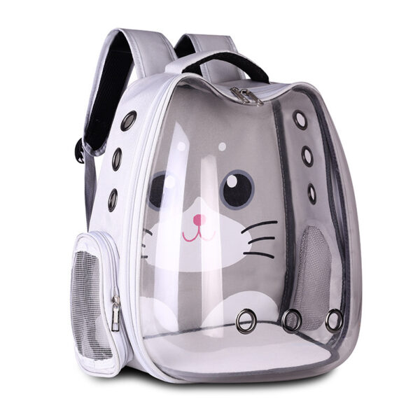 Pet Supplies Pet Backpack Convenient Pet Space Bag Breathable Shoulder Cat Bag Dog Bag - Image 7