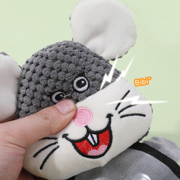 Pet Toy For Self-entertainment, A Talking Mouse For Teddy And Golden Retriever To Chew On, A Plush Dog Toy - Image 5