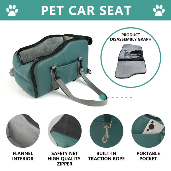 Removable And Washable Car Kennel Portable Car Pet Mat - Image 6