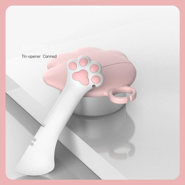 Pet Canned Spoon Jar Opener Puppy FeedingMixing Wet Dry Cat Dog Accessories FeederShovel Tableware Multifunction Pet CannedSpoon Jar Opener Puppy - Image 2