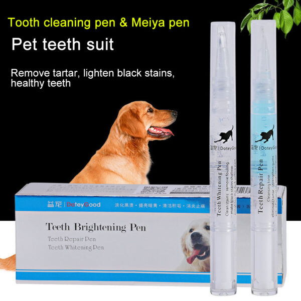 Pet Teeth Repairing Kit For Dog Cat Teeth Cleaning Pen Kit - Image 2