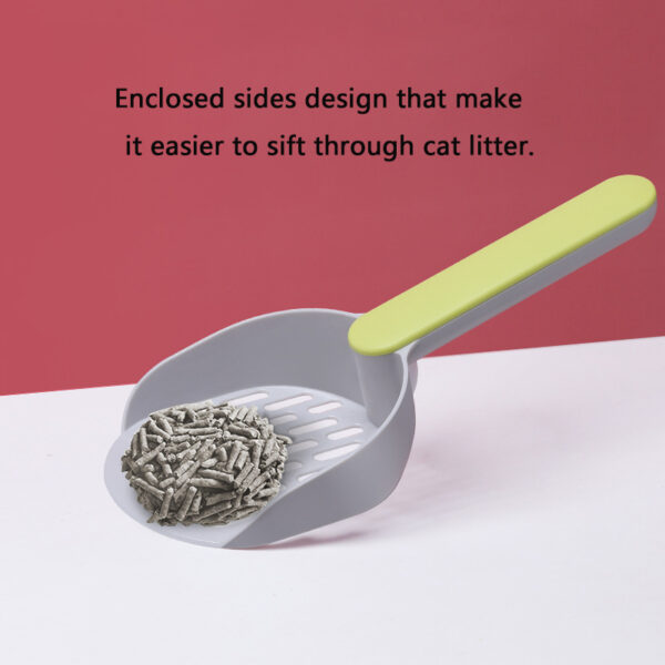 Multi Functional Dog Cat Litter Shovel Toilet Cleaner Excrement Shovel Cat Excrement Dog Excrement Shovel Pet Accessories Pet Cat Poop Litter Shovel Toilet Spoons Cats Sand Cleaning Scoop - Image 9