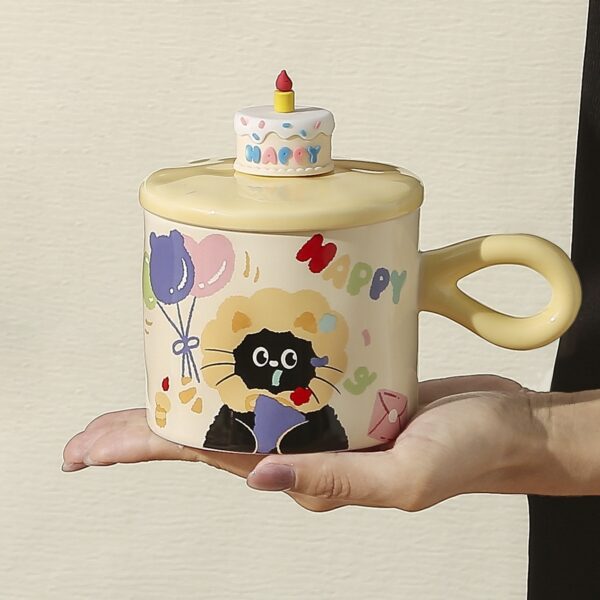 Gift Box With Hand Gift Birthday Gift Breakfast Cup - Image 3