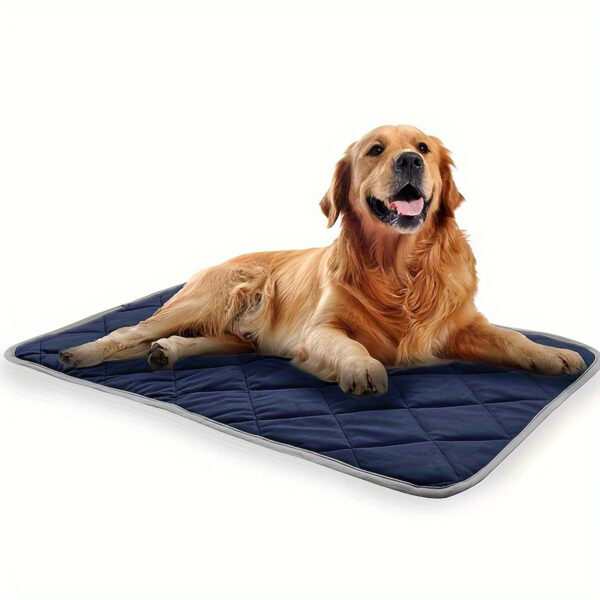 Cat Dog Non-Slip Mat, Extra Warm Thermal Pet Pad Self-Heating Cat Mat Warm Thermal Pet Pad Washable Dog Crate Pad Heat Dog Cat Bed Mat Blanket Non-Slip - Image 8