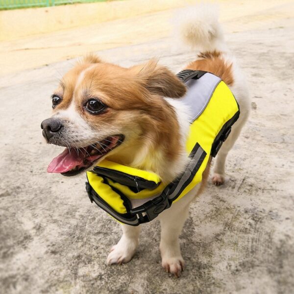 Pet Reflective Airbag Nylon Life Jacket - Image 2