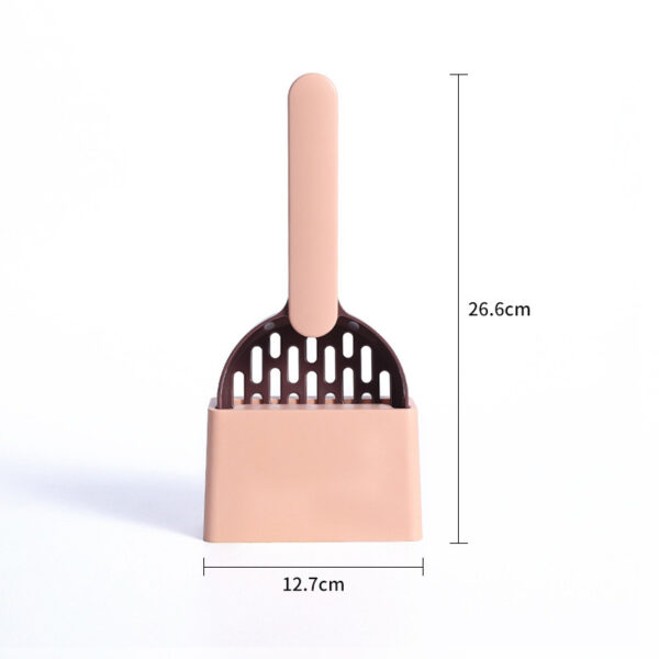 Multi Functional Dog Cat Litter Shovel Toilet Cleaner Excrement Shovel Cat Excrement Dog Excrement Shovel Pet Accessories Pet Cat Poop Litter Shovel Toilet Spoons Cats Sand Cleaning Scoop - Image 6