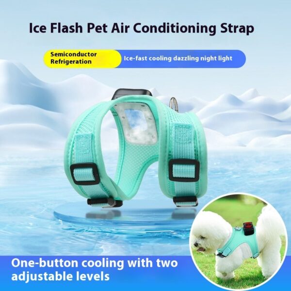 Pets Dog Vest Chest Strap Harness Air Conditioner Cooling And Breathable With Air Conditioner Pet Products - Image 10