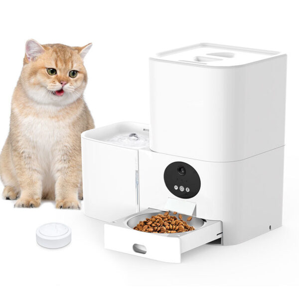 Smart Wifi Food And Water Two-in-one Electric Pet Feeder - Image 6